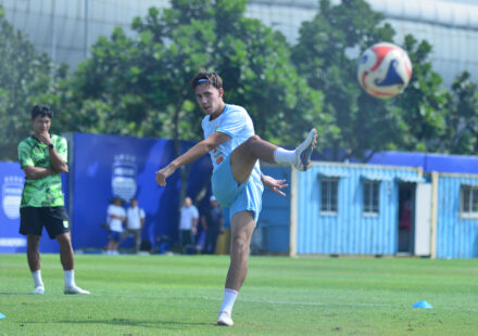 Pemain Persib Bandung, Dion Markx. (Persib.co.id)